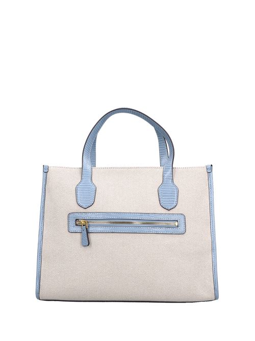 Borsa in ecopelle e tessuto GUESS | HWWK919822DENIM CHIARO